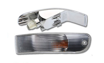 Clear Side Marker Light Set (993) : Suncoast Porsche Parts